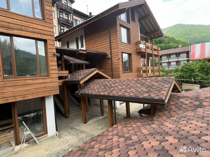 Строительство домов из профилированного бруса ключ