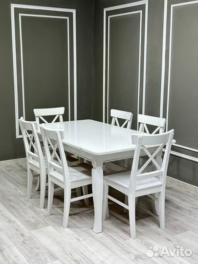 Стол, стулья набор. Доставка по всей России