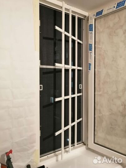 Москитные сетки, детские решетки