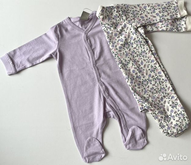 Комбинезон слип комплект 2 шт 62