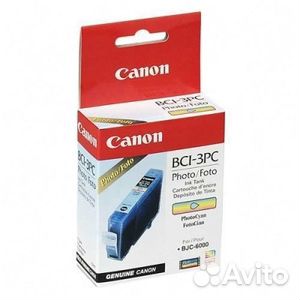 Картридж Canon BCI-3 Photo Cyan фото голубой 4483