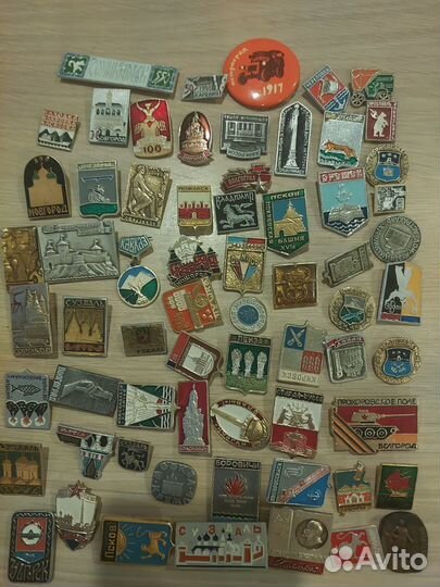 Значки СССР разной тематики