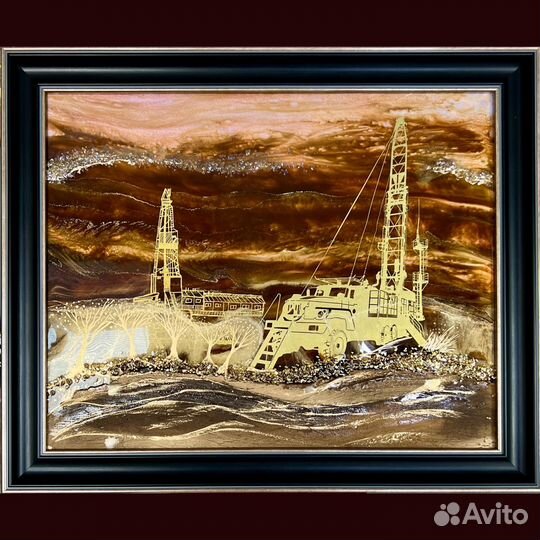 Картина нефтью 