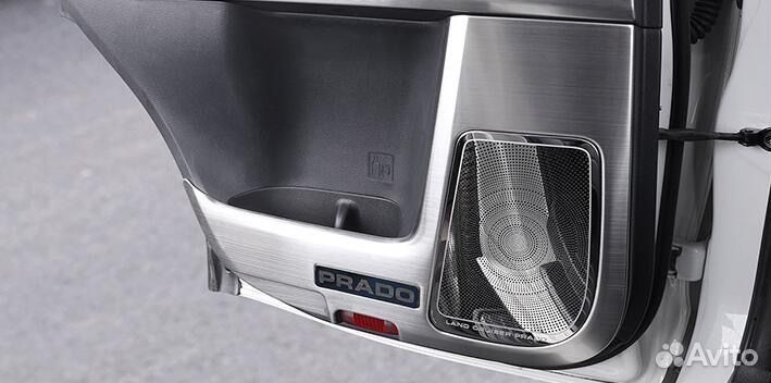 Prado 150 Накладки на двери + динамики D3LO8