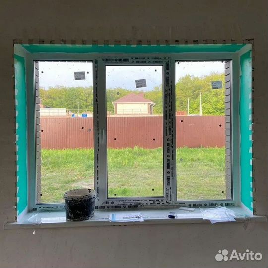 Окно пластиковое остекление загородных домов