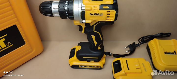 Шуруповерт dewalt 36v
