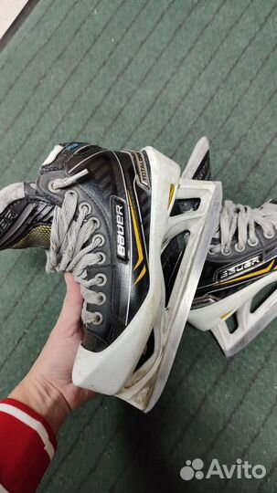 Хоккейные коньки bauer total one вратарские
