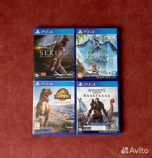 Диски к Sony PS4