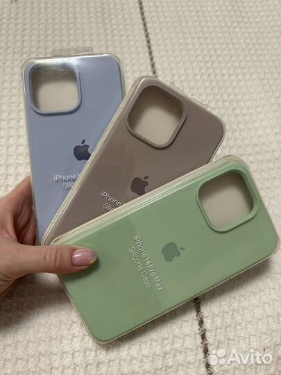 Чехол iPhone 14 Pro Max (ост. 4 цвета)