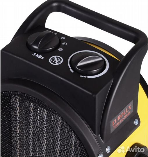 Пушка тепловая электрическая eurolux тэпк-EU-3000К