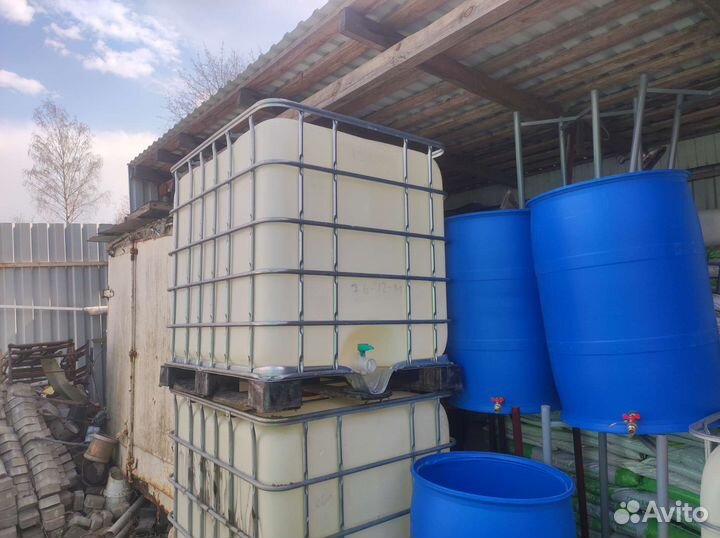 Стойка под еврокуб для полива 1 метр