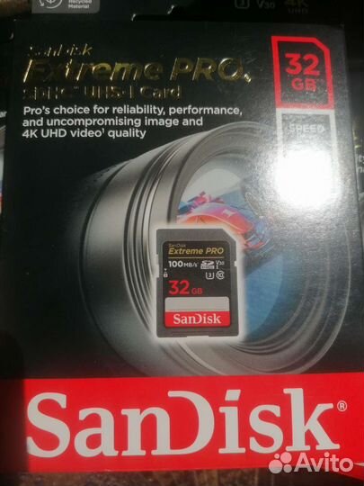 Карта памяти SanDisk 32gb