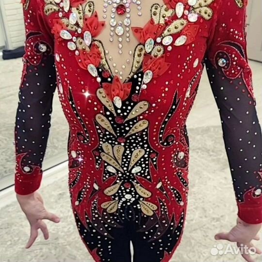 Комбинезон гимнастический для девочки