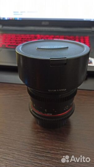 Объектив Samyang mf 14 mm T3.1 для Canon