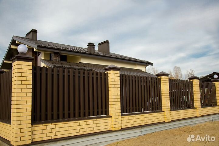 Современные заборы для частного дома