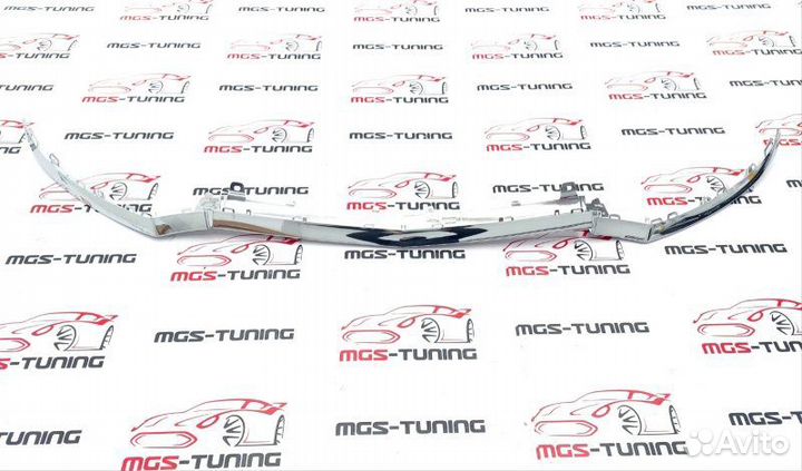 Хром губа C-class W205 2014-2018 AMG пакет 205