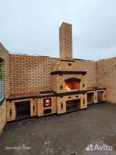 Камины. Барбекю