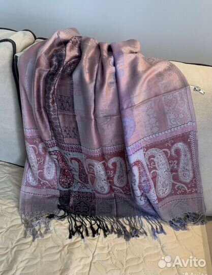 Палантин Pashmina и платок новый