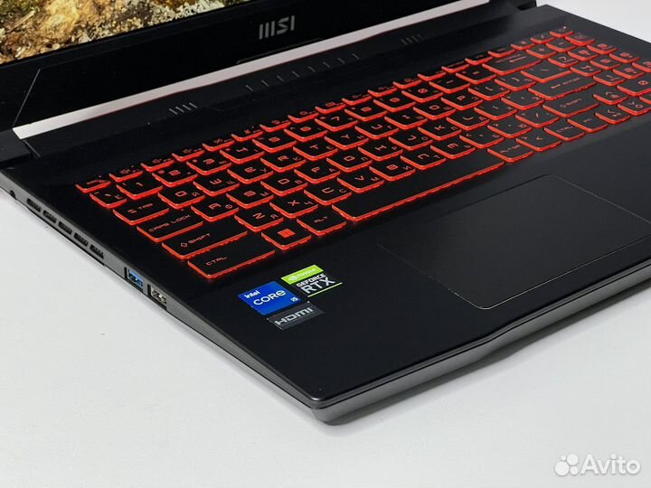 Новый MSI Katana 240Hz Core i5 12450H RTX 3060 6G