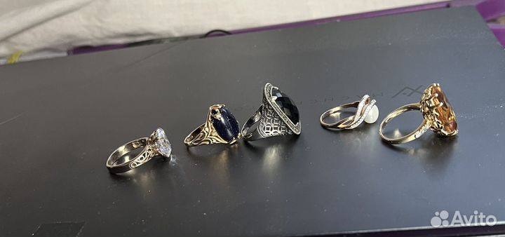 Кольца перстни женские