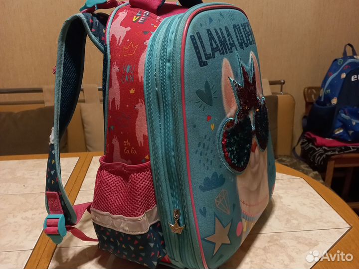Рюкзак школьный для девочки бу