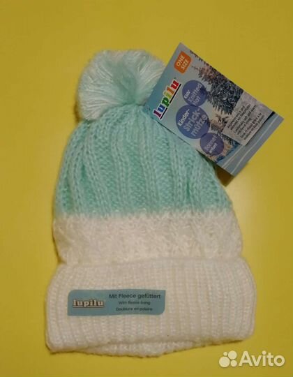 Шапка для девочки 1-2 г, 1-3 г Lupilu