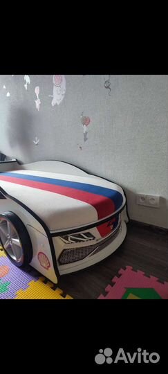 Кровать машина 85*184*50 см