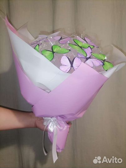 Букет с бабочками