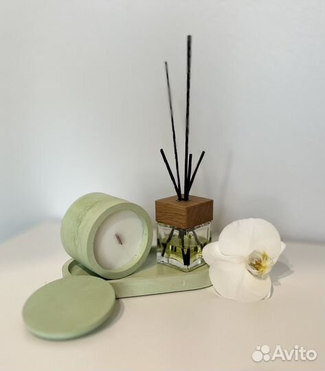 Свечи, аромодиффузоры, декор для дома