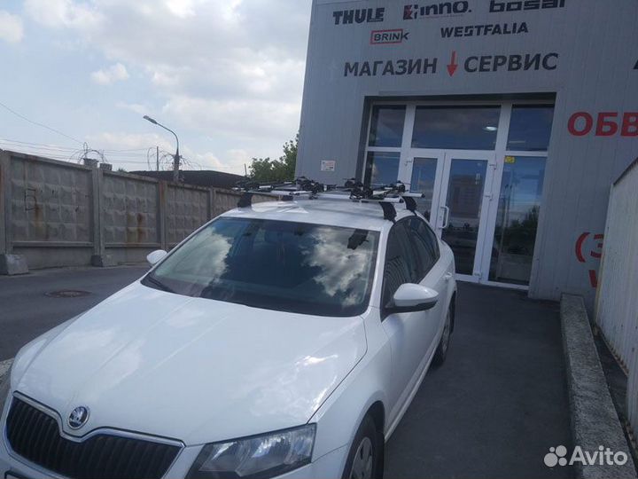 Багажник велокрепление на крышу Toyota iQ GJ10, 20