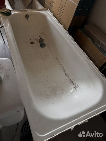 Ванна чугунная бу