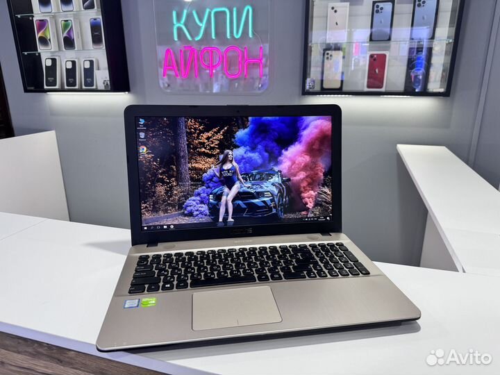 Ноутбук Asus гарантия 1 год свежий и быстрый