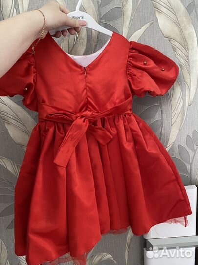 Платье для девочки 92