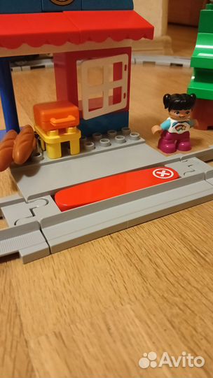 Поезд на паровой тяге, Лего Дупло 10874