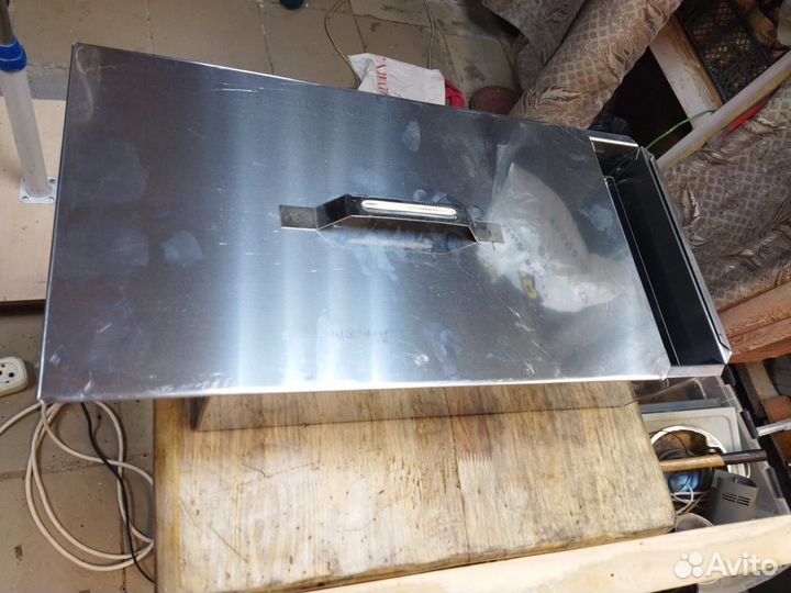 Коптильня двухъярусная из нержавеющей стали