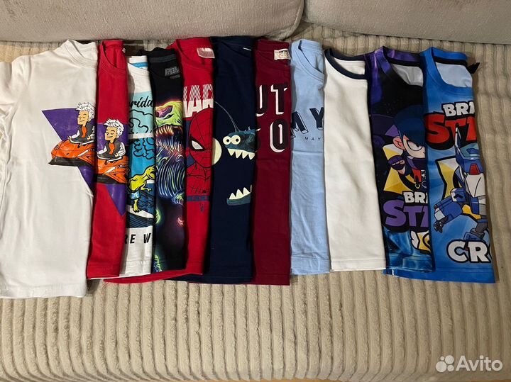 Бронь Вещи пакетом для мальчика 104 110