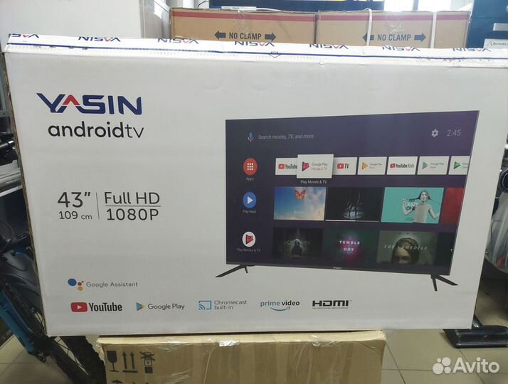 Телевизор SMART tv с wifi 43 дюйма