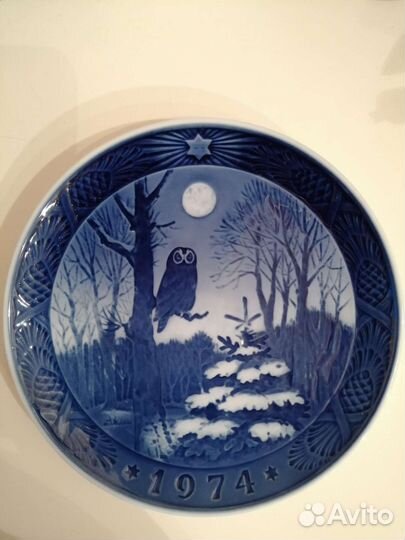 Коллекционная тарелка 1974