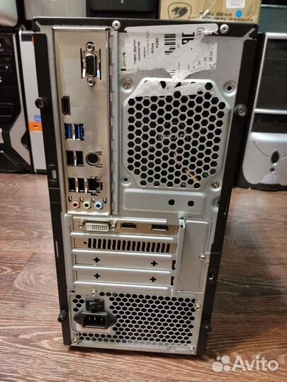 Игровой пк i3 10100f/8гб озу/amd RX 550 4гб