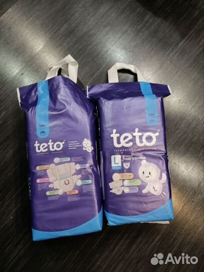 Подгузники teto 4