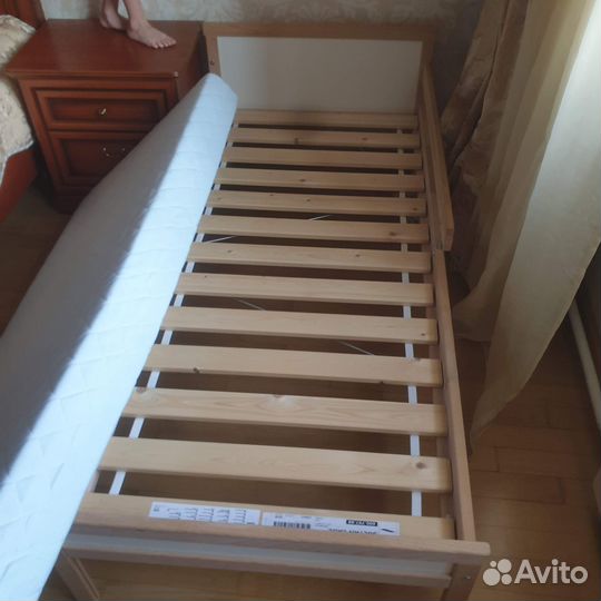Кровать детская с матрацем IKEA