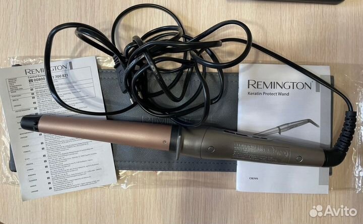 Щипцы Плойка Remington Keratin Protect Curling Wan