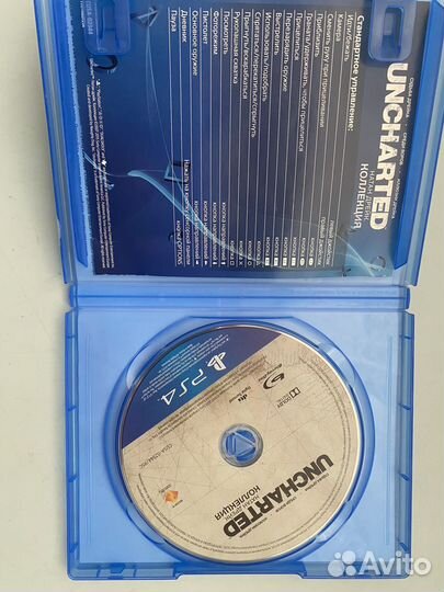 Uncharted коллекция ps4