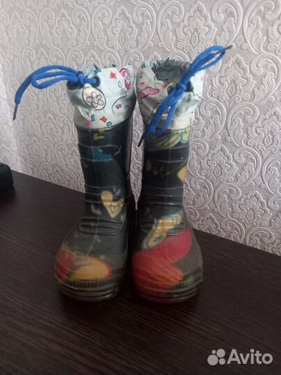 Резиновые сапоги детские