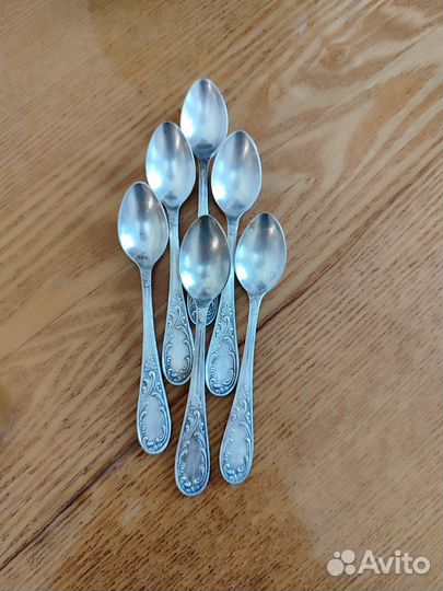 Кофейные ложки мельхиор СССР