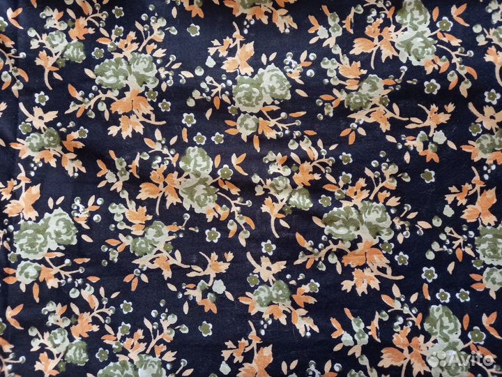 Ткань шелк, хлопок СССР