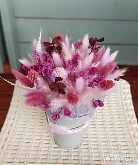 Букеты из сухоцветов