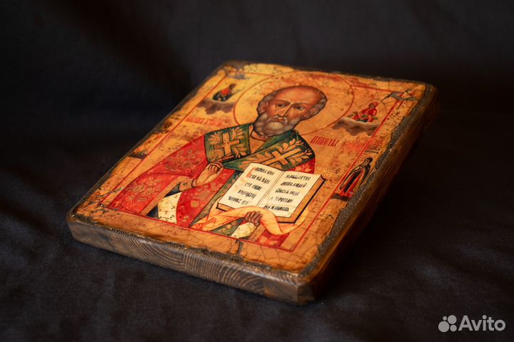Икона деревянная 