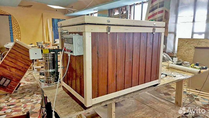 Коптильня для горячего копчения