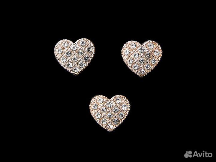 Флоризель пластик+стразы17*17